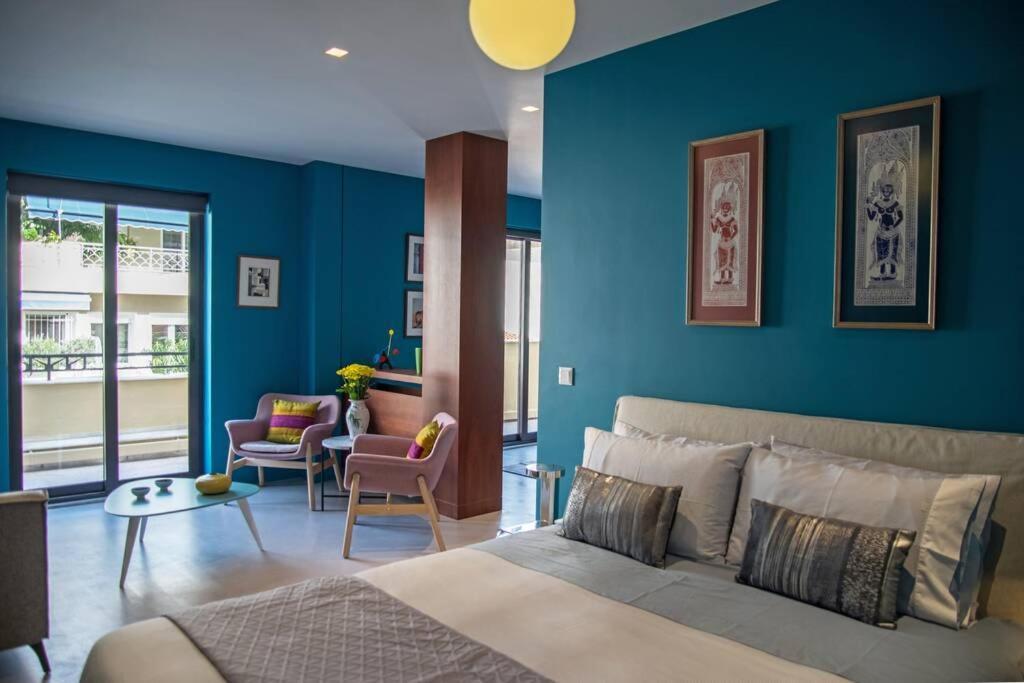 Stylish Decorated Apartment In Kolonaki Ateny Zewnętrze zdjęcie